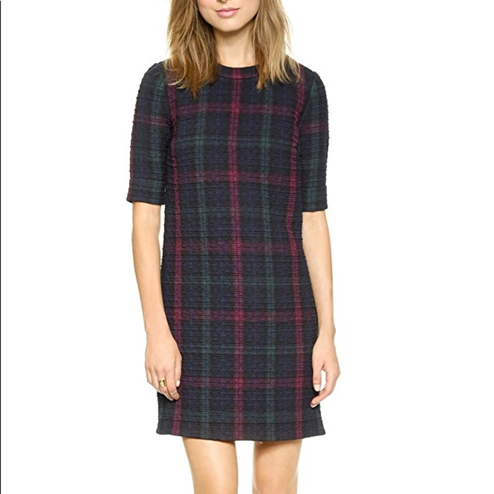 ELIZABETH AND JAMES Plaid Clairemont Dress